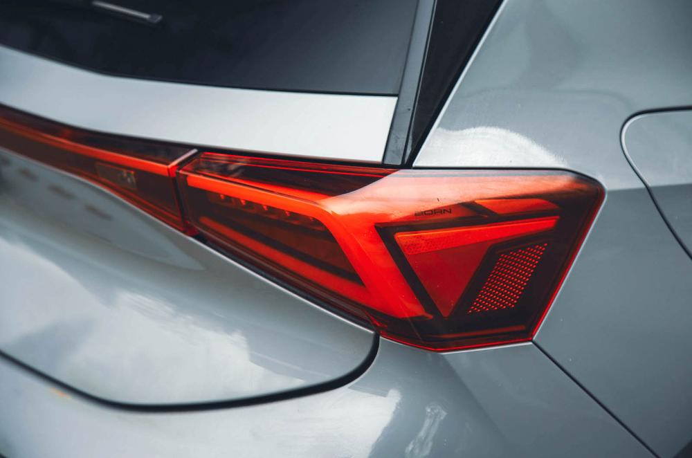 Cupra Born rear lights detail