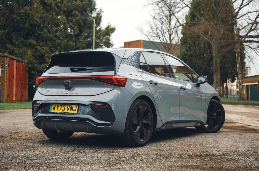 Cupra Born rear right static