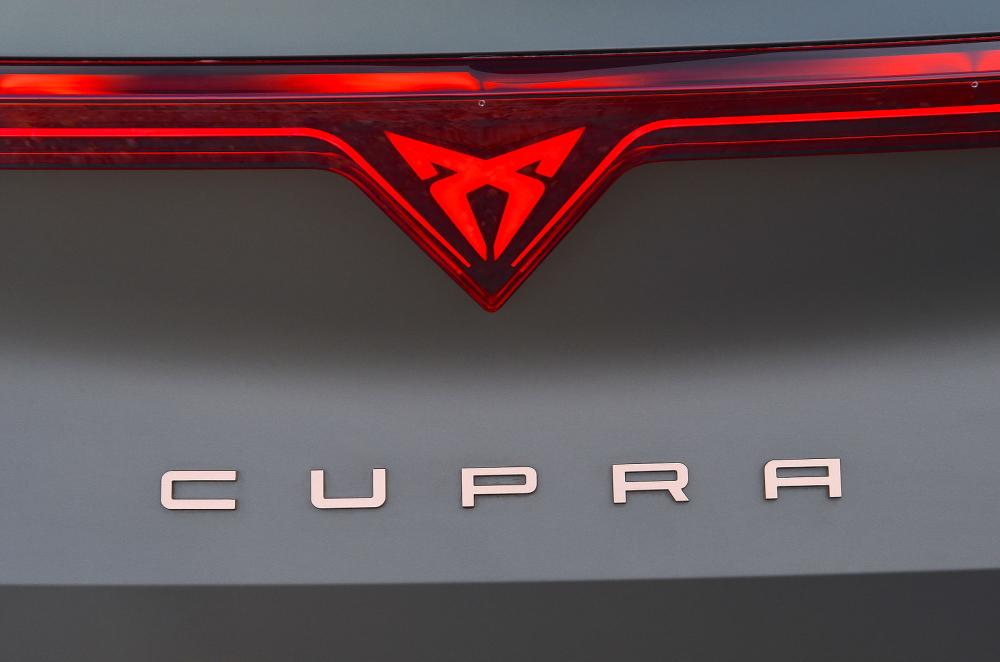 Cupra Formentor rear badge