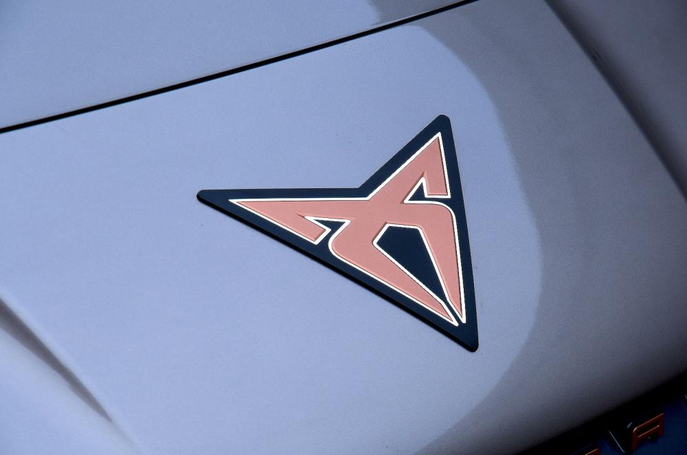 Cupra Tavascan front badge
