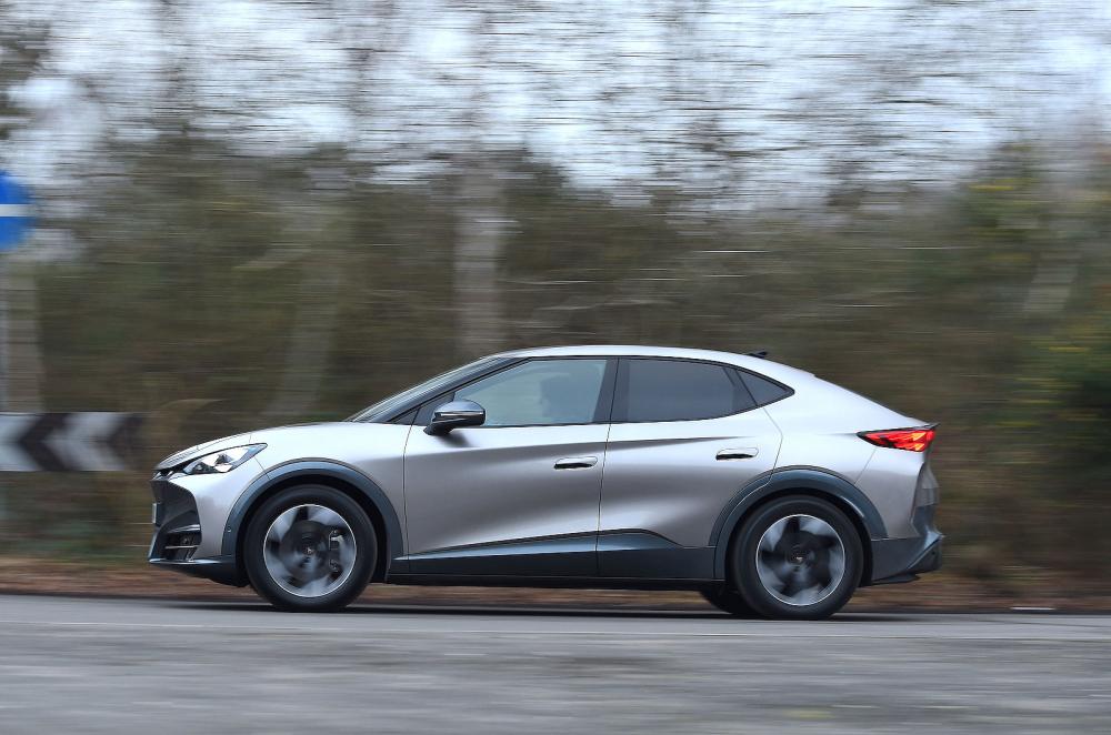 Cupra Tavascan left driving