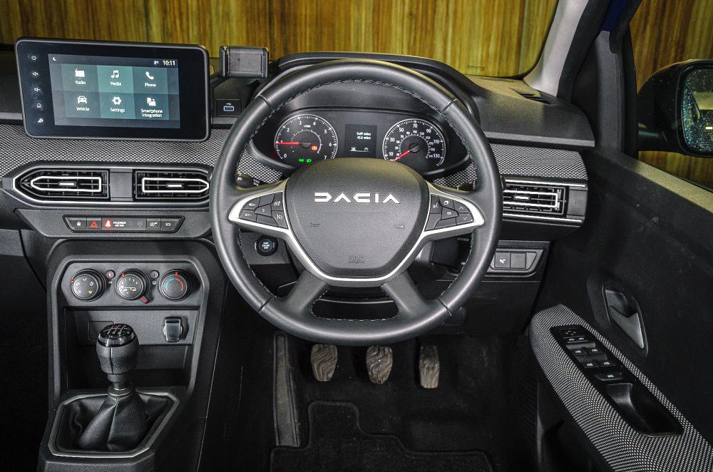 Dacia Sandero dashboard
