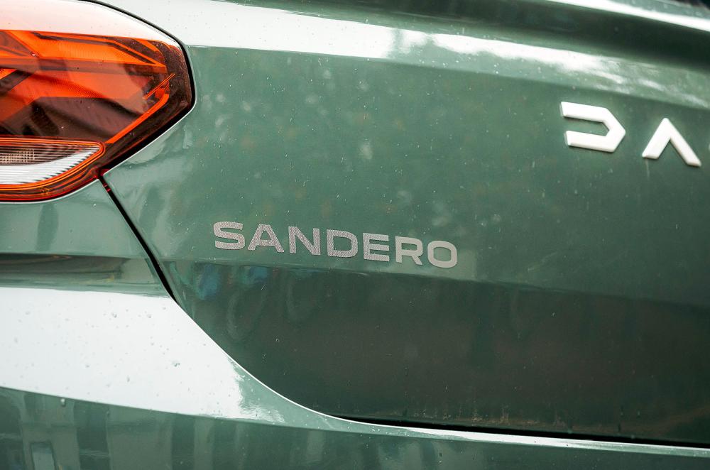 Dacia Sandero Stepway rear badge