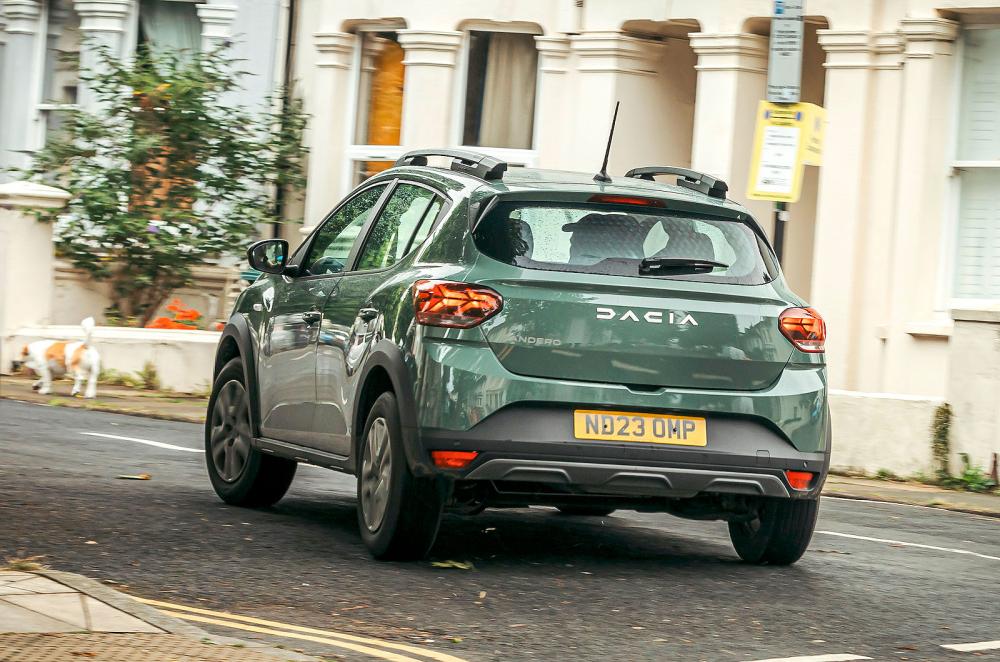 Dacia Sandero Stepway rear cornering