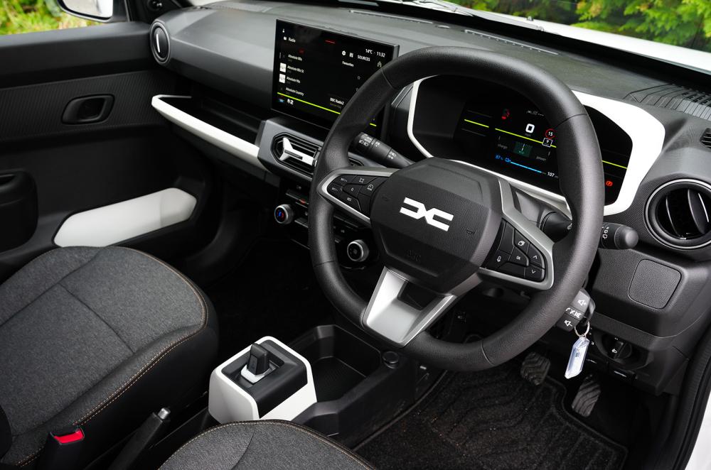 Dacia Spring Cargo interior