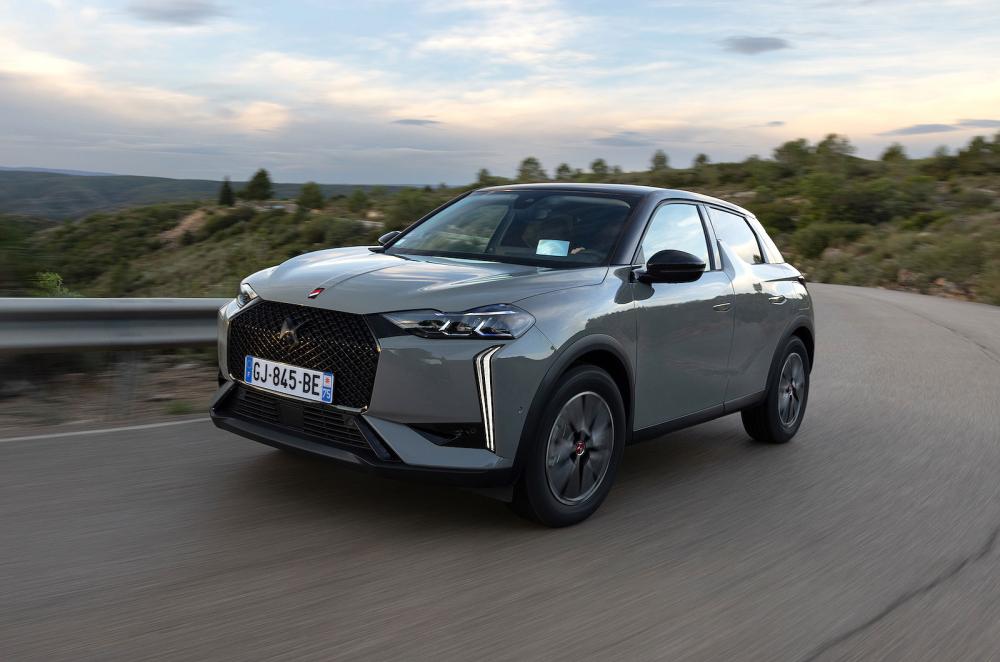 DS 3 front cornering