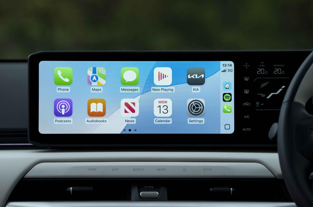 Kia EV4 hatchback interior details