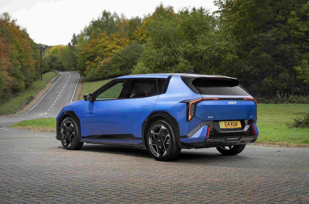 Kia EV4 static rear