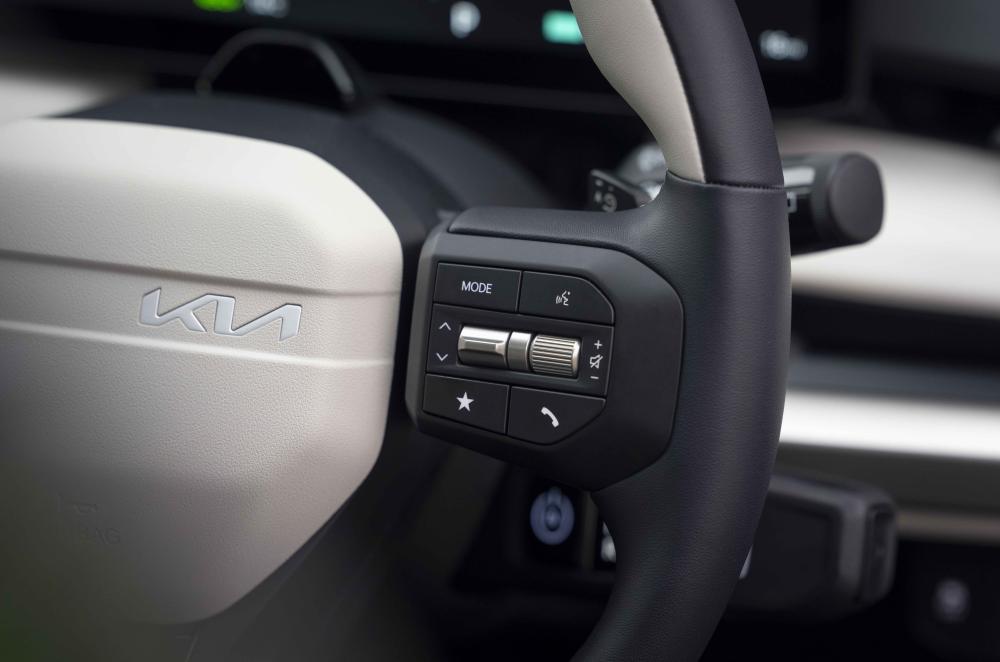 Kia EV4 hatchback interior details
