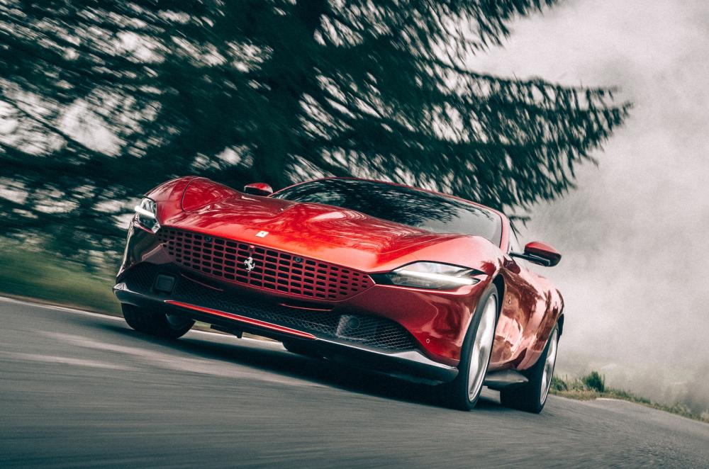 Ferrari Roma 2021 front tracking