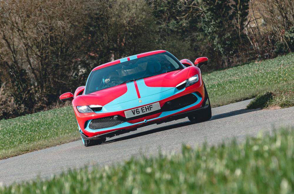 Ferrari 296 GTB front cornering