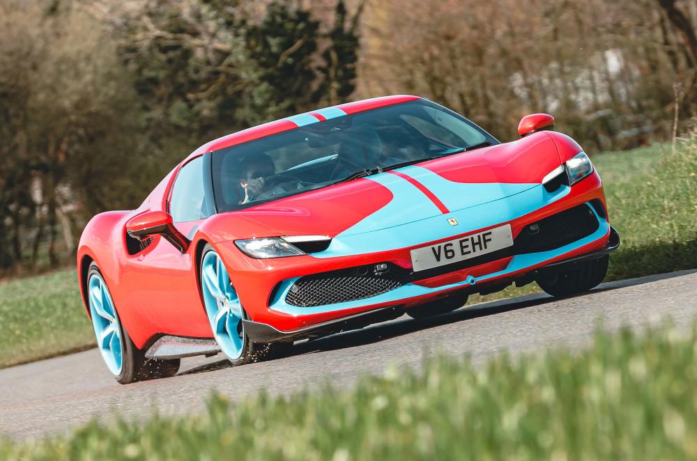 Ferrari 296 GTB front cornering
