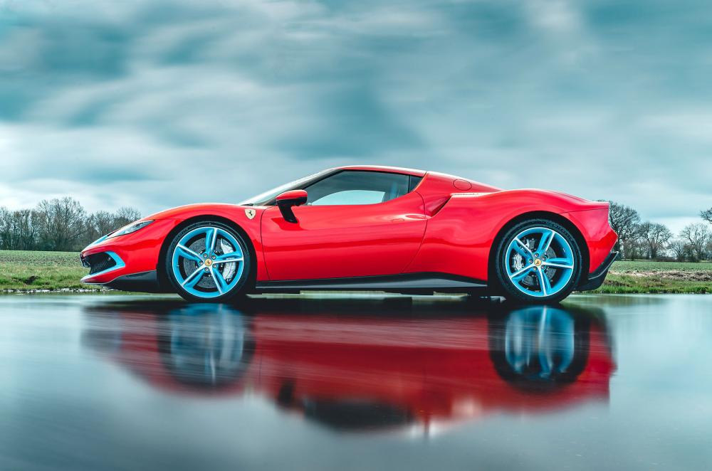 Ferrari 296 GTB left static