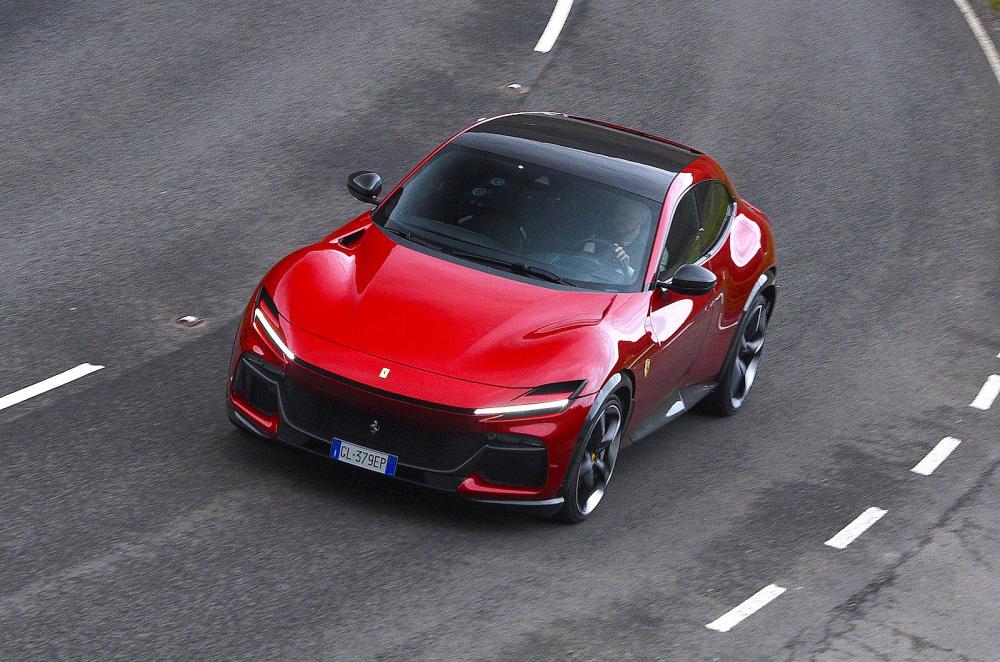 Ferrari Purosangue front cornering