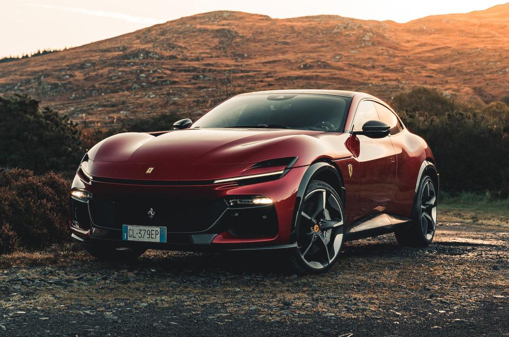 Ferrari Purosangue front left static