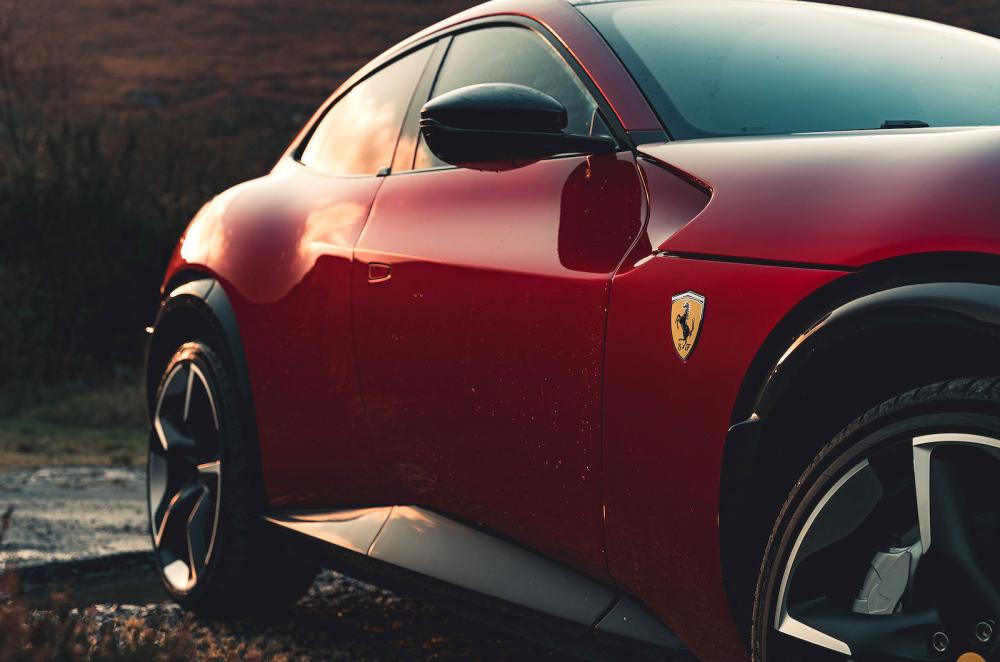 Ferrari Purosangue side detail