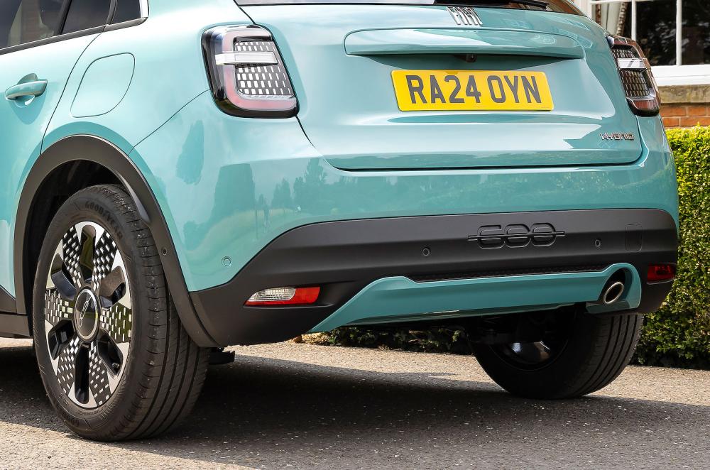 Fiat 600 rear detail