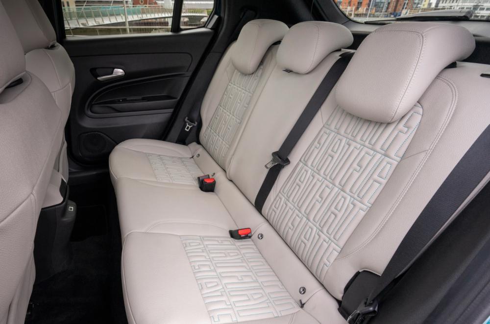 Fiat 600e rear seats