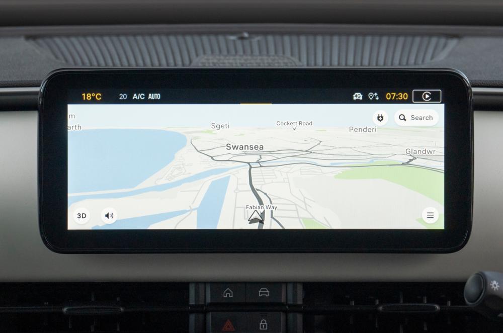 Fiat 600e touchscreen