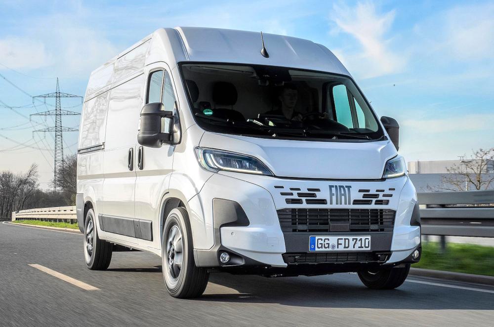 Fiat Ducato front driving
