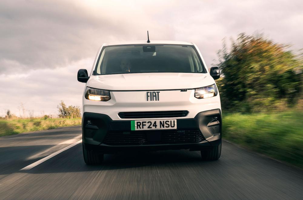 Fiat E-Doblo front driving