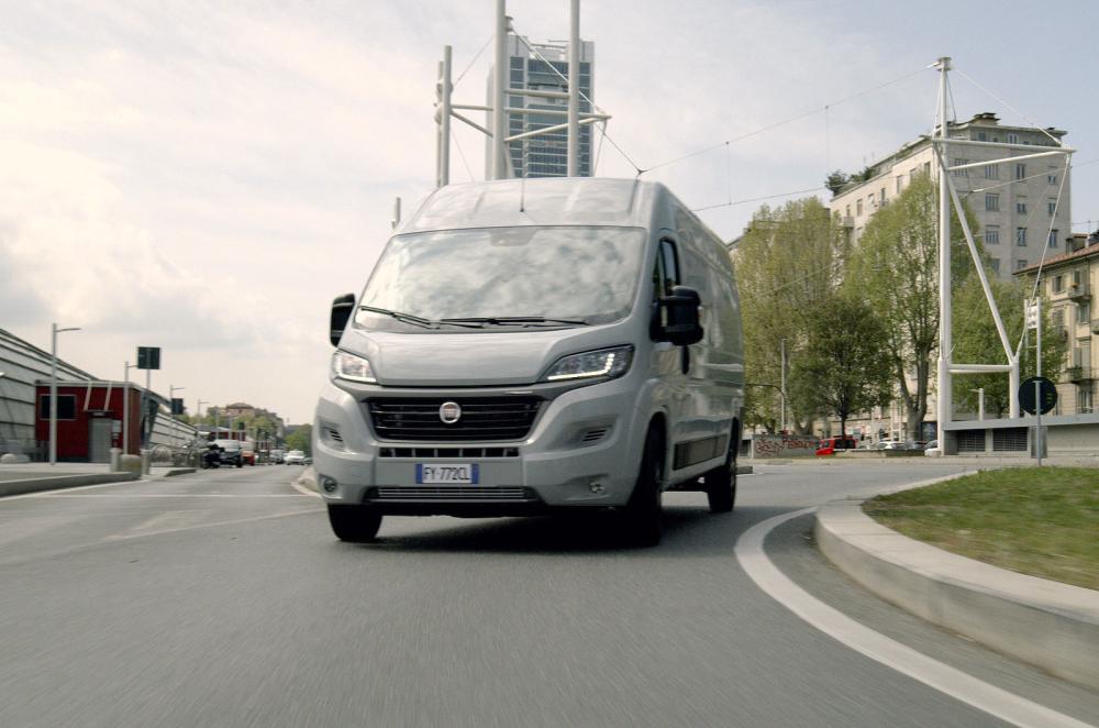 Fiat E-Ducato front cornering