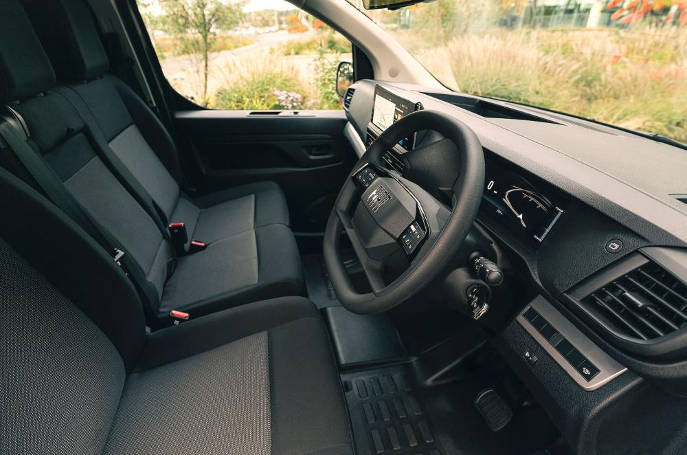 Fiat E-Scudo dashboard