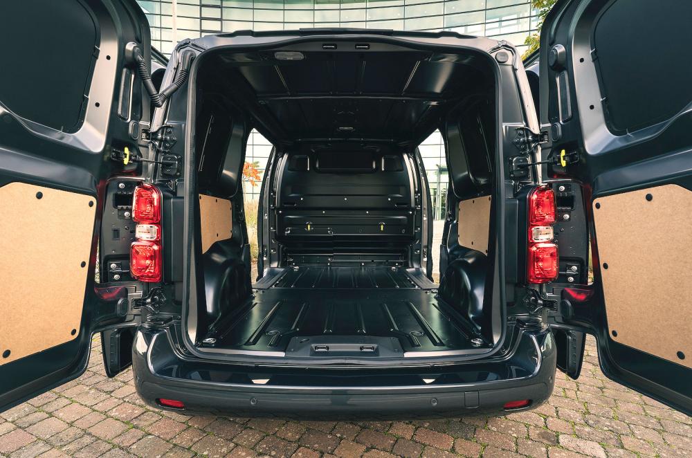 Fiat E-Scudo load bay