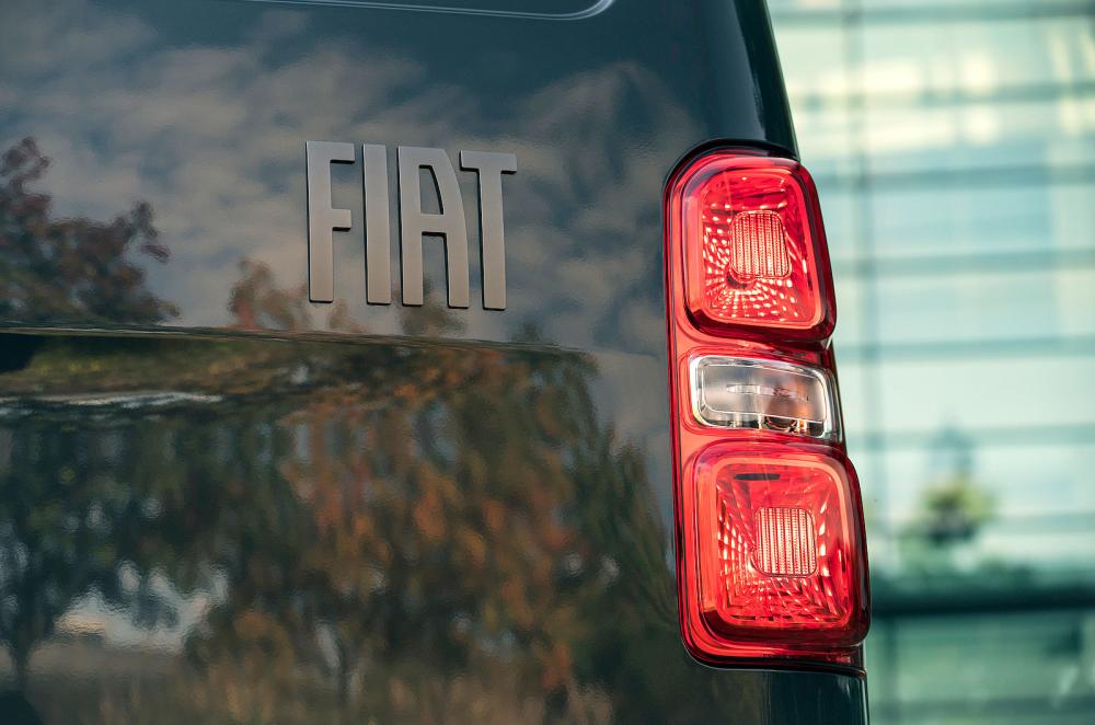 Fiat E-Scudo rear lights