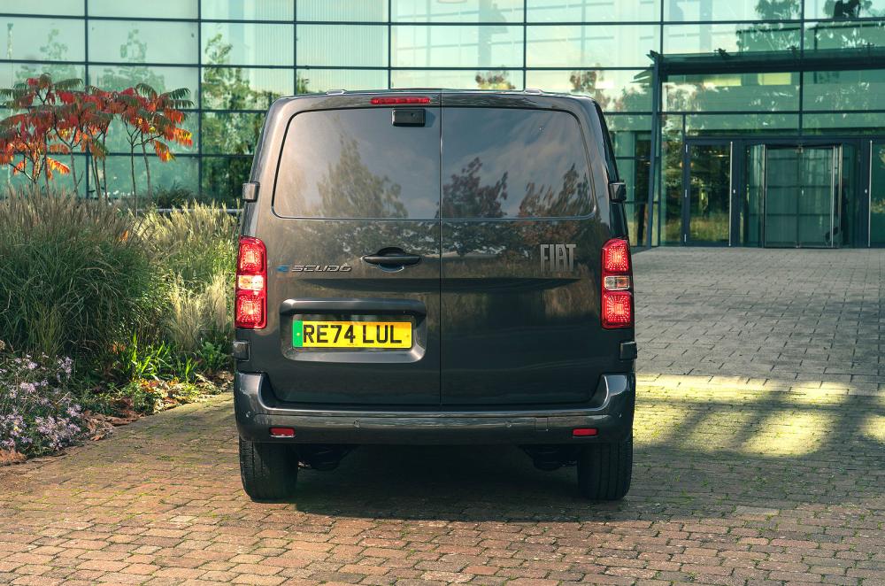 Fiat E-Scudo rear static