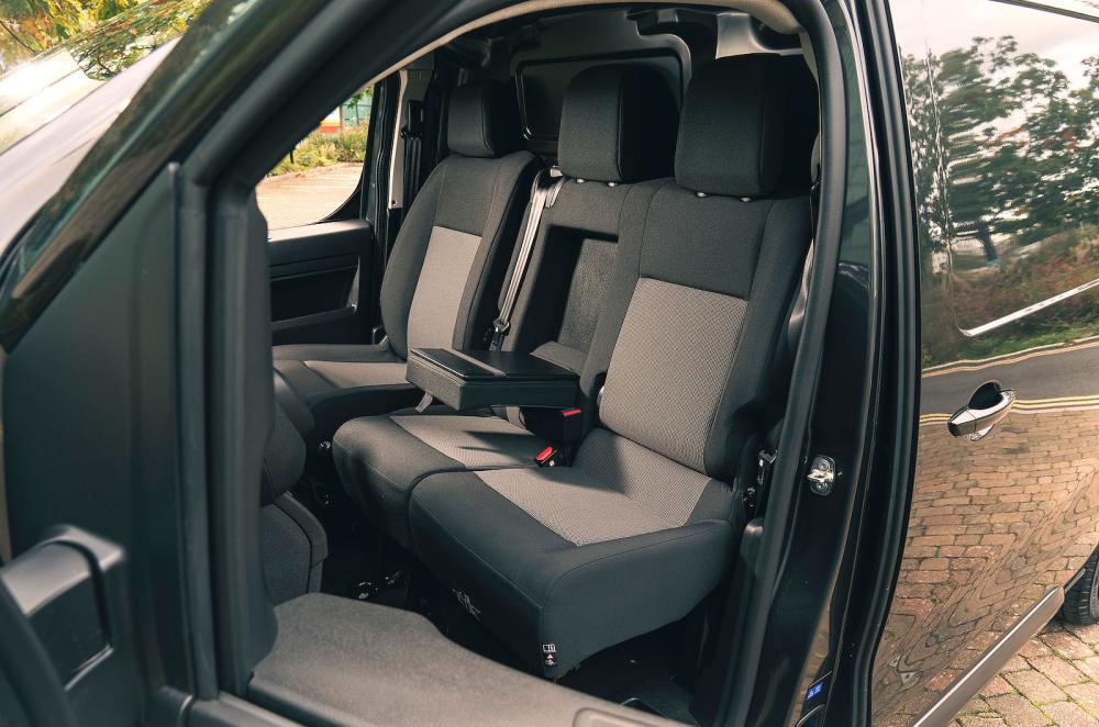 Fiat E-Scudo seats