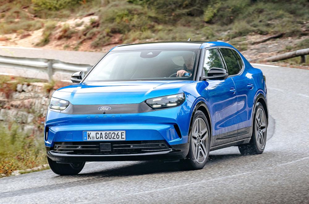 Ford Capri front cornering