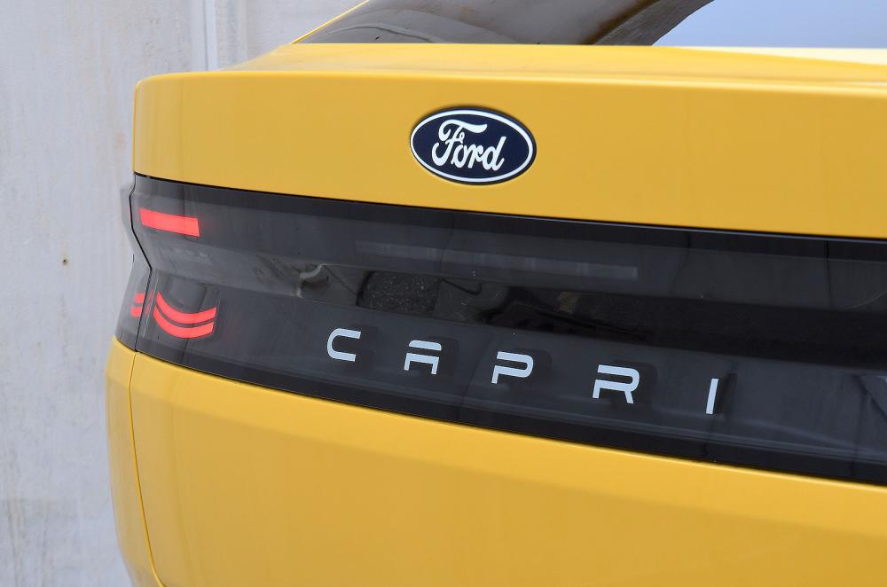 Ford Capri rear badge