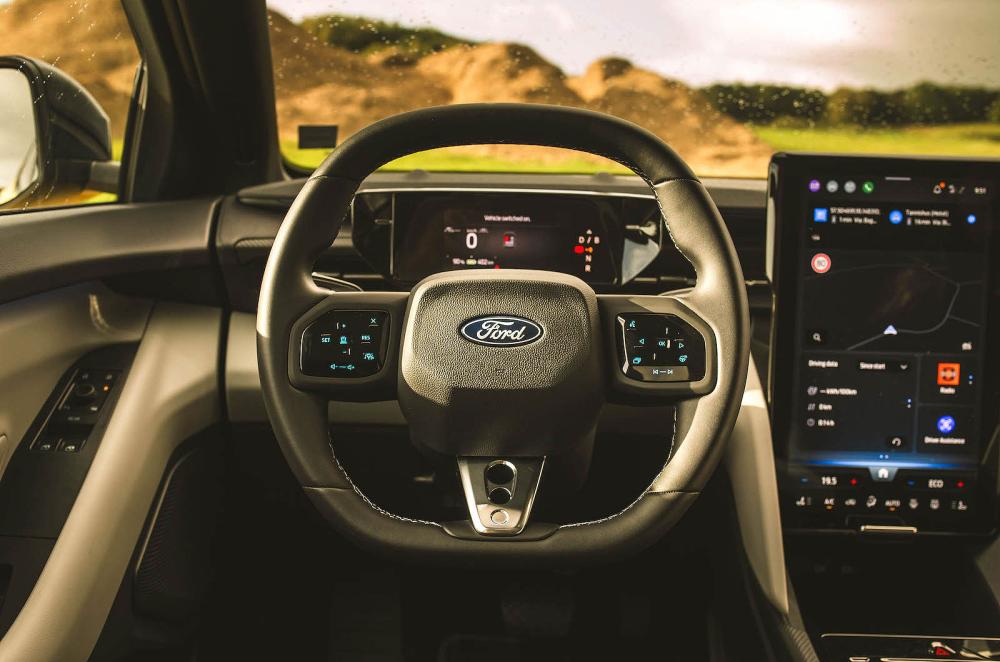 Ford Capri steering wheel