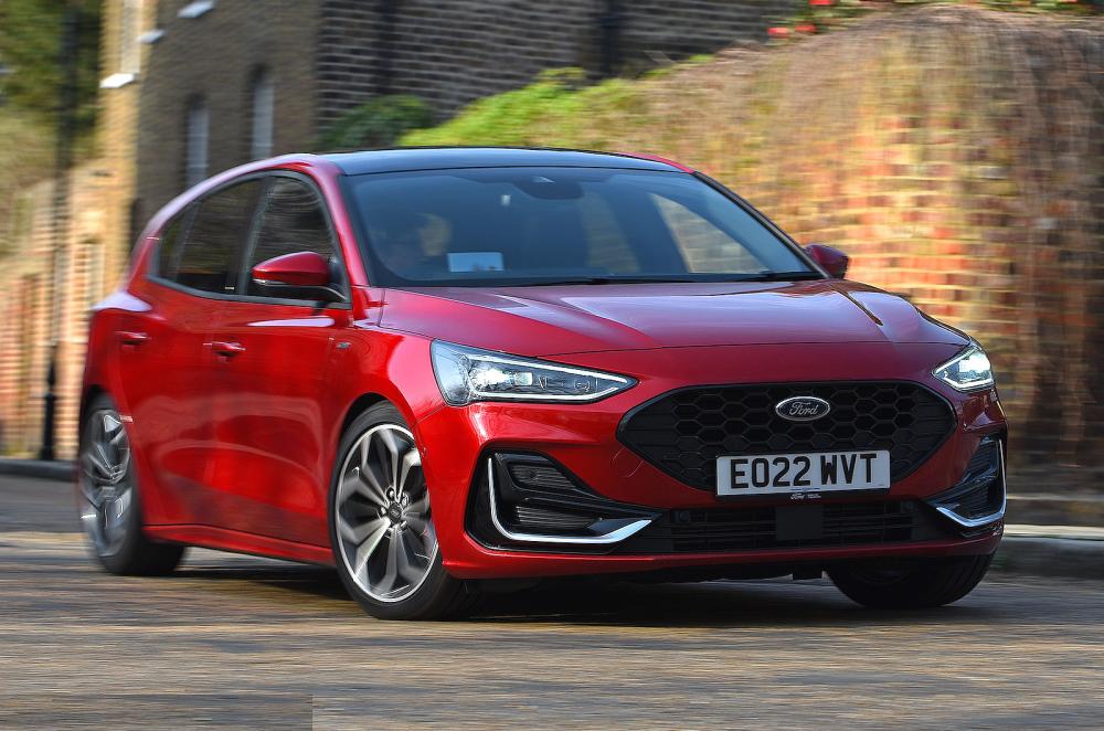 Ford Focus front cornering