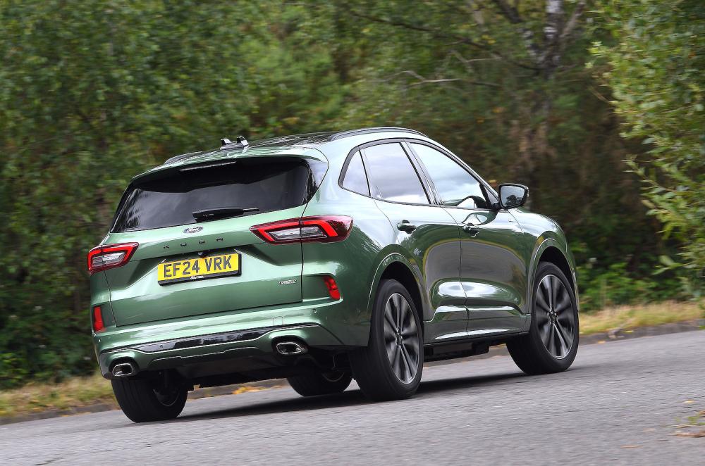 Ford Kuga rear cornering