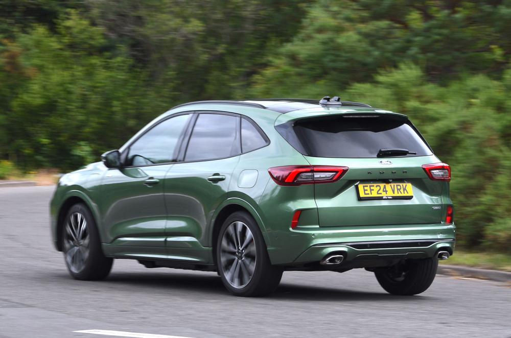 Ford Kuga rear cornering