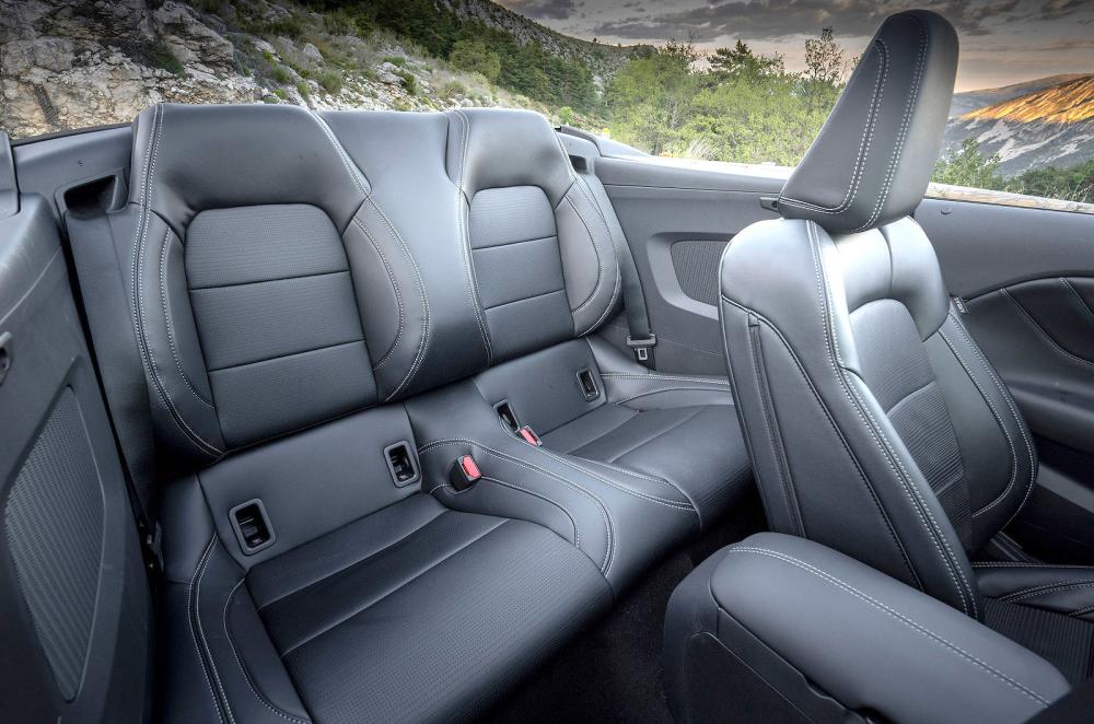 Ford Mustang Convertible back seats