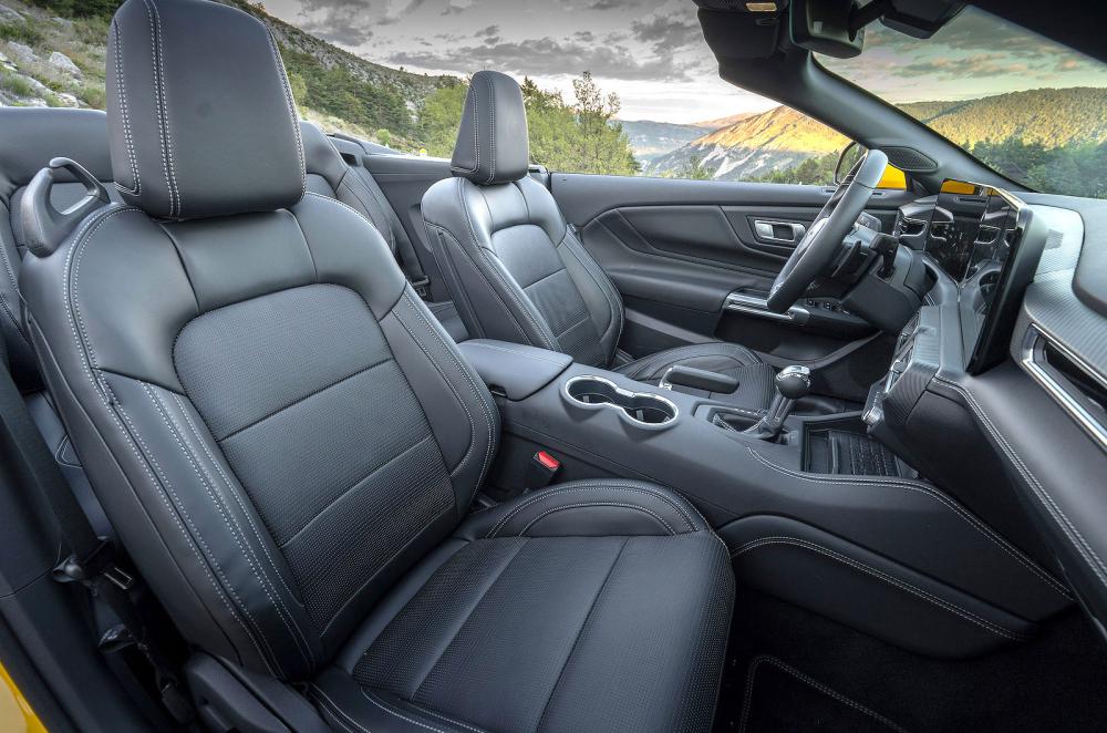 Ford Mustang Convertible front seats