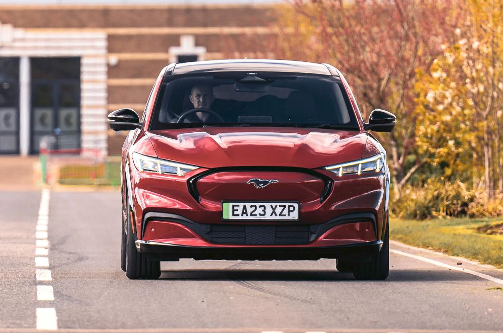 Ford Mustang Mach-E front driving