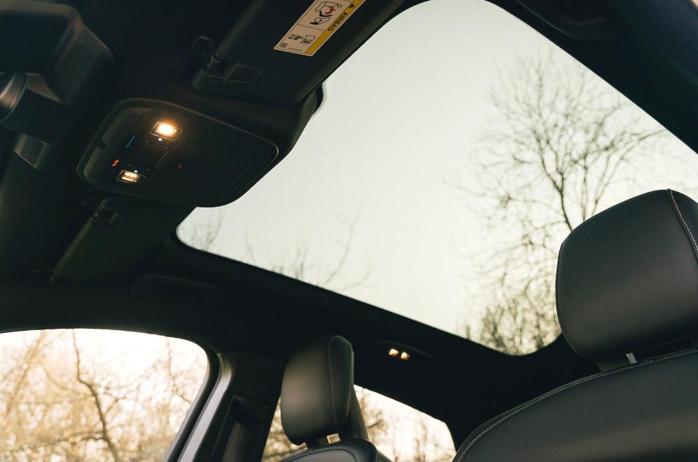 Ford Mustang Mach-E interior sunroof