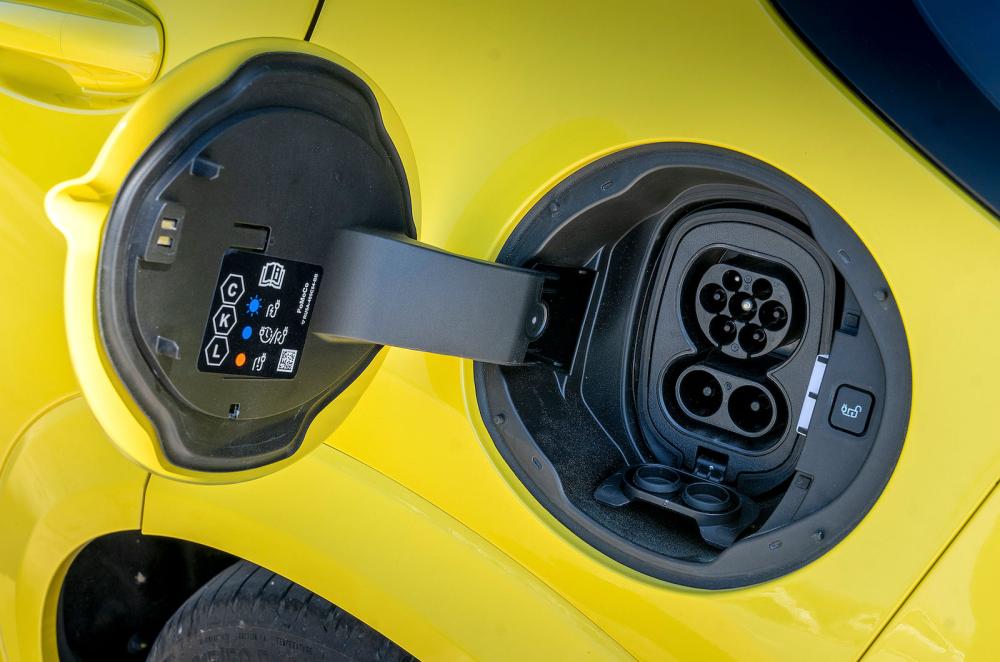 Ford Puma Gen-E charging socket