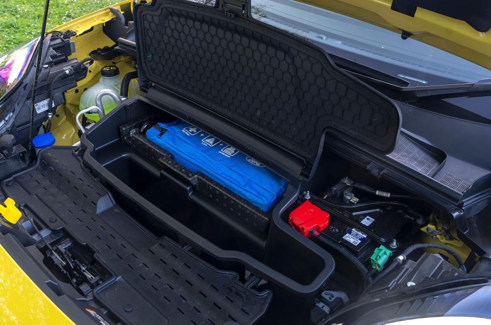 Ford Puma Gen-E underbonnet storage