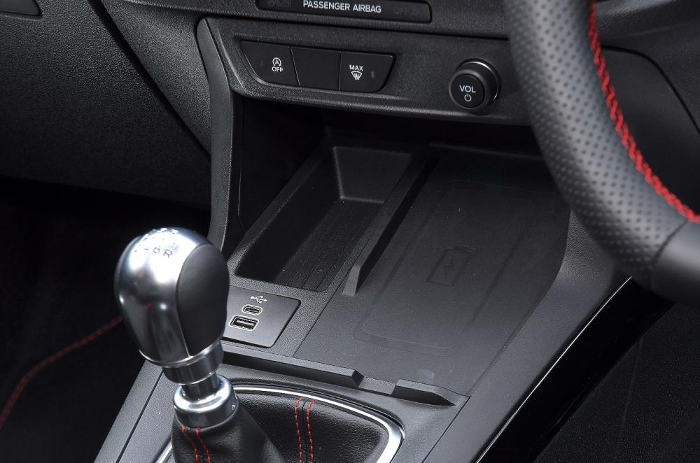 Ford Puma interior detail