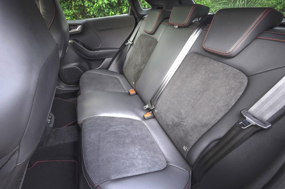 Ford Puma ST back seats