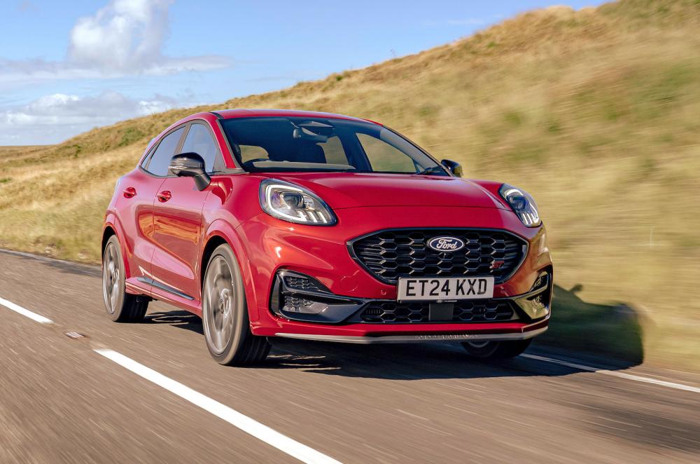 Ford Puma ST front right driving