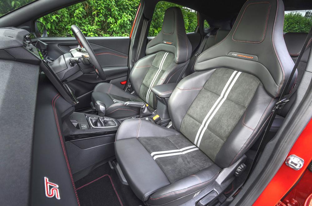 Ford Puma ST front seats