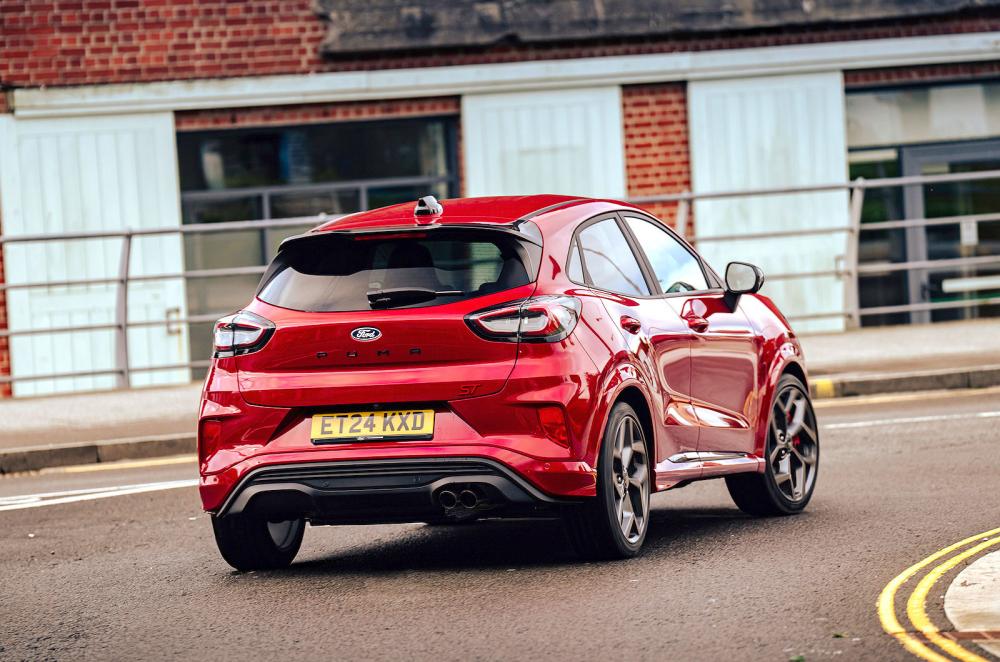 Ford Puma ST rear cornering