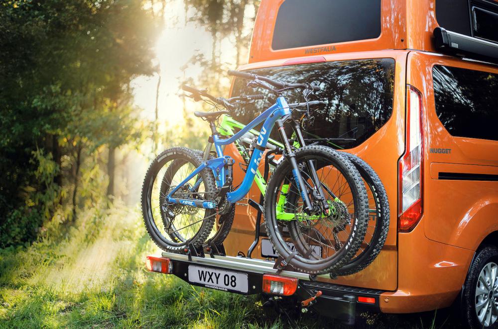 Ford Transit Custom Nugget bike rack