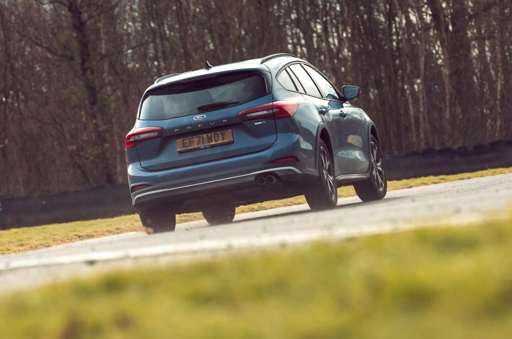Ford Focus Estate rear cornering
